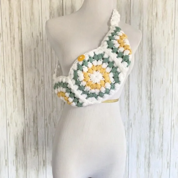 Bum Bag, Festival Bag, Granny Square Purse, Crossbody Bag, Brand New - Picture 3 of 5